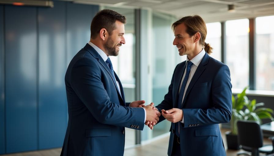 Professionisti HR che discutono un piano strategico di sviluppo talenti